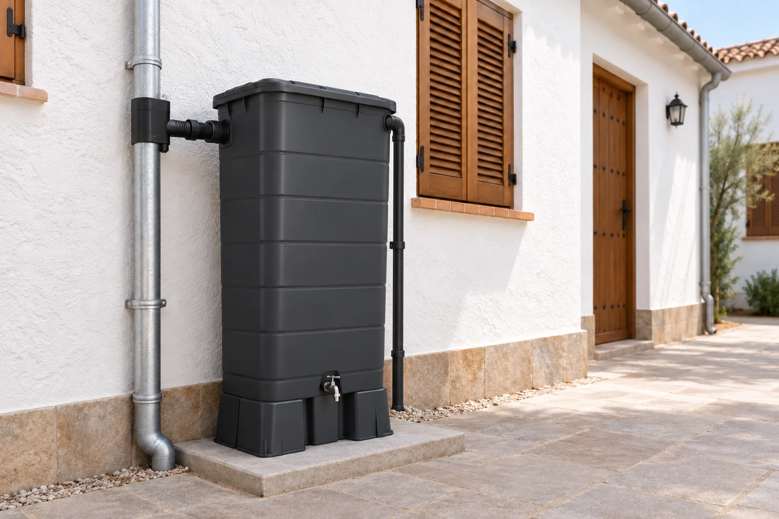 Depósitos de agua pluvial en Sevilla
