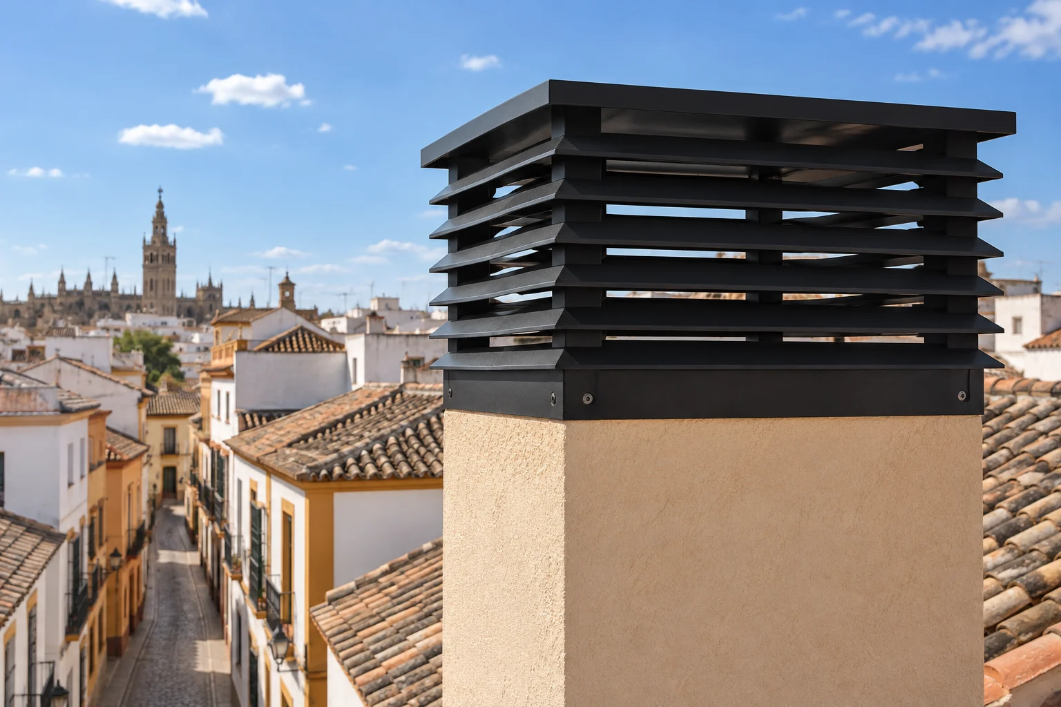 Coordinar la revisión exterior y la de la chimenea